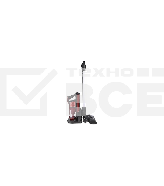 Пылесос вертикальный Blackton Bt VCA1401B красный, питание от аккумулятора, 120 Вт, уборка сухая, пылесборник 0.6 л, работа от АКБ max 40 мин