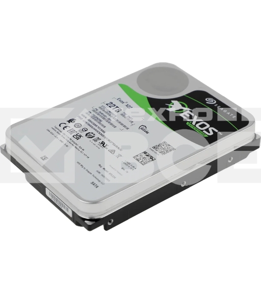 Жесткий диск Seagate HDD Exos X22 ST22000NM001E 22TB 7200rpm SATA-III 512Mb 3.5