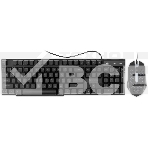 Клавиатура + мышь Оклик GMNG 400GMK клав:черный мышь:черный USB, фото2
