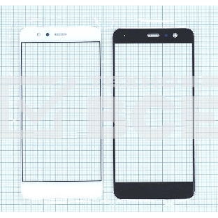 Стекло для Huawei P10 Lite белое