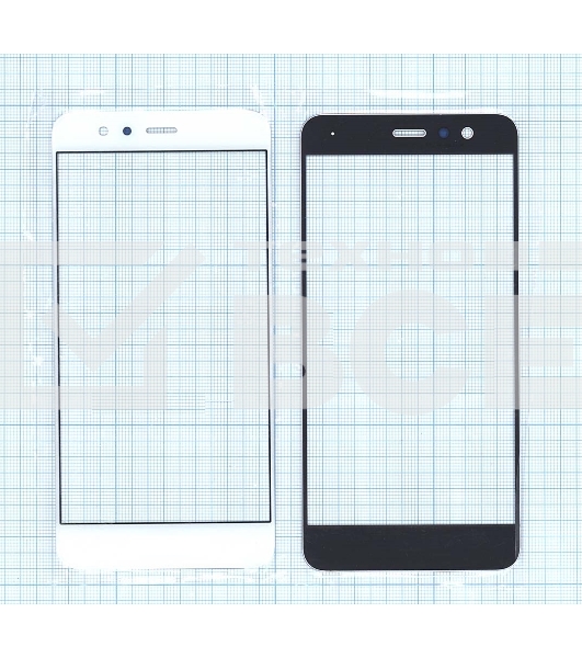Стекло для Huawei P10 Lite белое