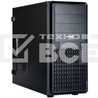 Компьютерный корпус Midi Tower InWin PE689 Black 750W P75F 80plus Gold USB3.0*2+A(HD)+front fan 120mm*1+rear fan 120mm*1+ 2*2SATA+1*1SATA+Intrusion Switch/ holes for SL20” RACKMOUNT
