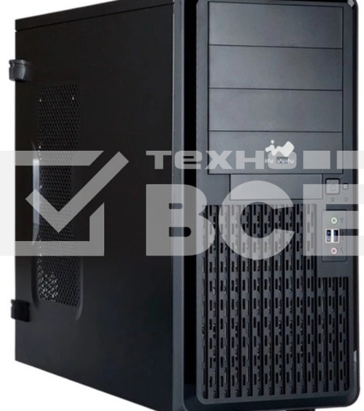 Компьютерный корпус Midi Tower InWin PE689 Black 750W P75F 80plus Gold USB3.0*2+A(HD)+front fan 120mm*1+rear fan 120mm*1+ 2*2SATA+1*1SATA+Intrusion Switch/ holes for SL20” RACKMOUNT