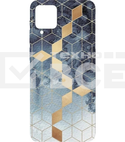 Чехол (клип-кейс) Gresso Meridian, для Samsung Galaxy A12, синий [gr17aaae8939]