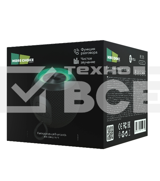Беспроводная колонка MORE CHOICE BS55 черный