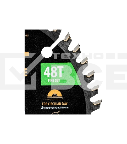 Пильный диск по ламинату Denzel ф140 х 20 мм, 48 зубьев 733817
