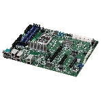 Материнская плата серверная ASRock EC266D4-4L, LGA1700, Intel C266, 4xDDR5 (ECC), 14xSATA, 2xM.2, 1xPCIe 5.0 x16, 1xPCIe 5.0 x8, 1xPCIe 4.0 x4, 1xVGA, 5x1Gb LAN (вкл. IPMI), 2xUSB-A 5Gbps, 1xCOM, ATX, фото2