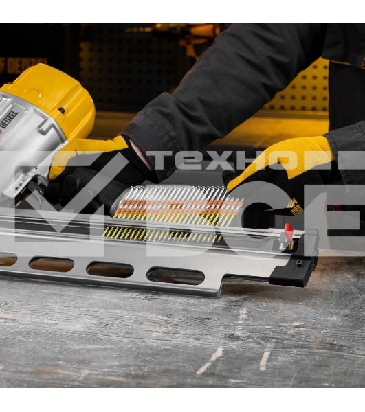 Гвозди Denzel для пнев. нейлера (оцинк.) длина - 90 мм, диам. - 3,05 мм, 2000 шт.