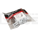 Механизм розетки EKF UP1-SOW-111 16А, с заземлением, со шторками, белый Эпика, фото3