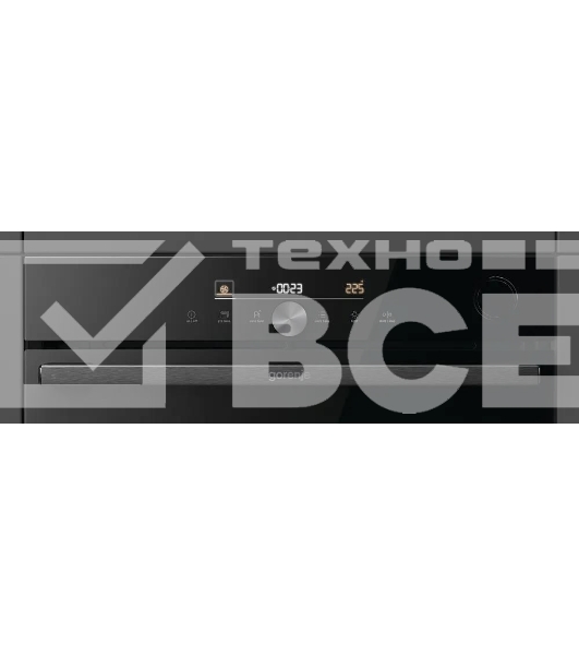 Духовой шкаф Электрический Gorenje BSA6747DGWI черный