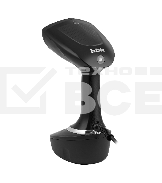 Отпариватель BBK EGS-1500 (B) черный, 1500 Вт, 25 г/мин, 400 мл