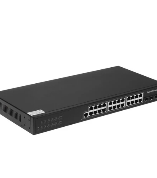 Коммутатор Cudy GS2024S2, 24×1 Гбит/с, 4×1 Гбит/с SFP