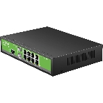 Коммутатор Digma DSP708G-2S-T135, 8×1 Гбит/с + 2×1 Гбит/с SFP, управляемый, фото 1