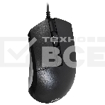 Мышь проводная Oklick 207M черный, 2400 dpi, USB, кнопки - 4, фото11