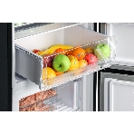 Холодильник Nordfrost RFC 390D NFGB черное матовое стекло двухкамерный 240/95л морозилка снизу, фото7