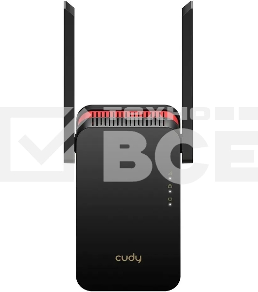 Повторитель беспроводного сигнала Cudy RE3000 AX3000 Wi-Fi черный