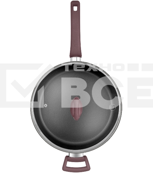 Сотейник Rondell Fest RDA-1526 d=28см (с крышкой) черный
