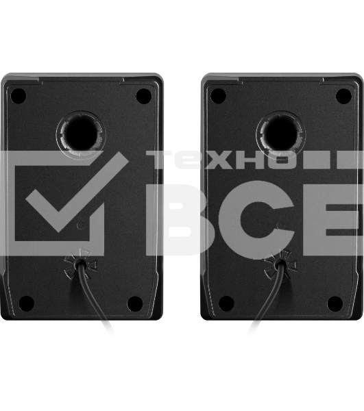 Колонки Defender Solar 6, 2.0, черный, 65206