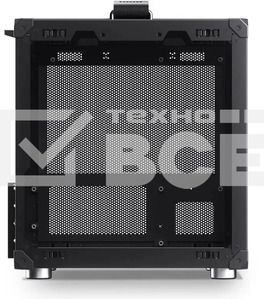 Корпус JONSBO Computer Case C6Handle black hang-in version черный, Mini-Tower, материнская плата mATX, без БП, прозрачная боковая панель