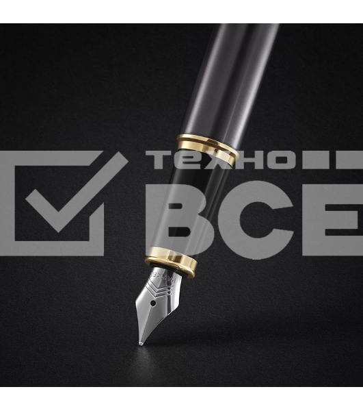 Ручка перьевая Parker IM Premium Grey Core GT (2213776) M черн. черн. подар.кор.