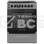 Плита комбинированная Maunfeld MGC60ECGR05 серый, газовых конфорок 4 шт, духовка электрическая 65 л, 60 см x 85 см x 64 см, фото10