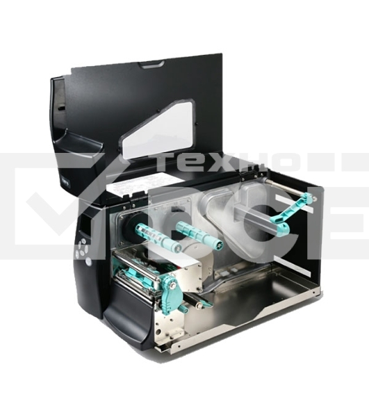 Принтер этикеток термотрансферный Godex EZ-2250i, 203 DPI, 178 мм/сек, Ethernet, RS-232, USB, чёрный