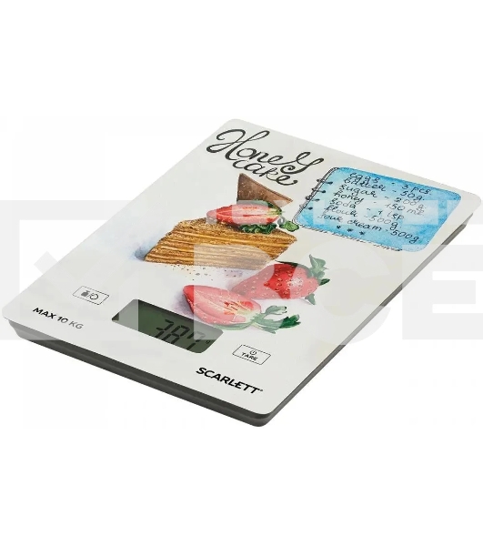 Весы кухонные Scarlett SC-KS57P76 (Медовик)