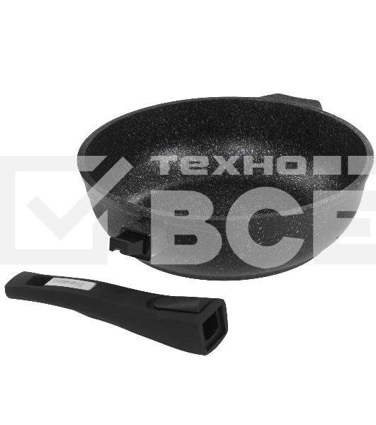 Сотейник Гранит star 24 см 0243803 съемная ручка