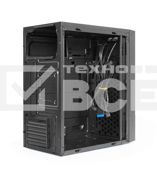 Компьютерный корпус Minitower ExeGate BAA-114U2-UNS500 (mATX, БП UNS500 с вент. 12см, 1хUSB+2хUSB 3.0, аудио, черный)