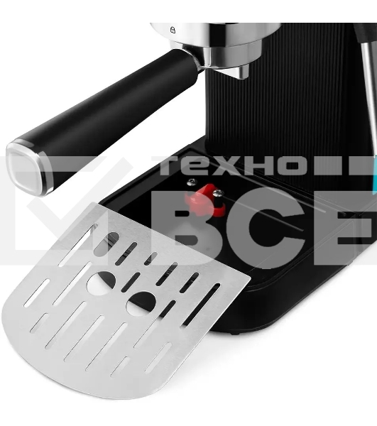 Кофеварка рожковая Kitfort КТ-7461 бирюзовый/черный, исп. кофе - молотый, 1.2 л, 1350 Вт, 20 бар