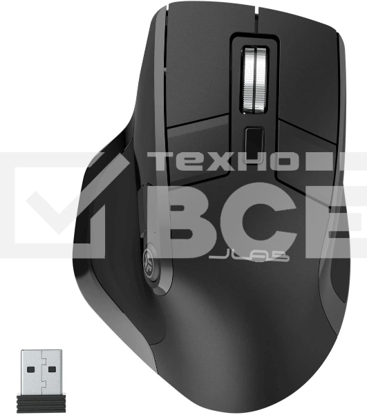 Мышь беспроводная Jlab Epic Mouse c функцией подзарядки, Link USB- A