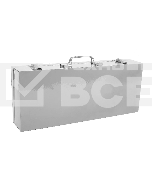 Аппарат для сварки пластиковых труб ПОБЕДА, ПТ-2435, 2 мощных нагревательных элемента, 2435 Вт., 6 насадок, металлический кейс