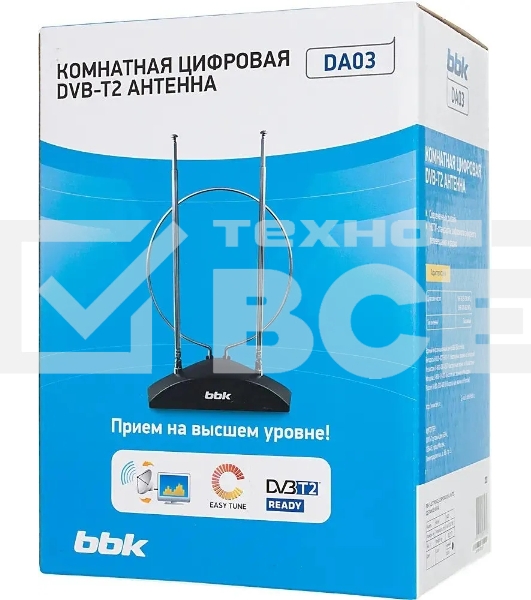 Антенна телевизионная BBK DA03 пассивная