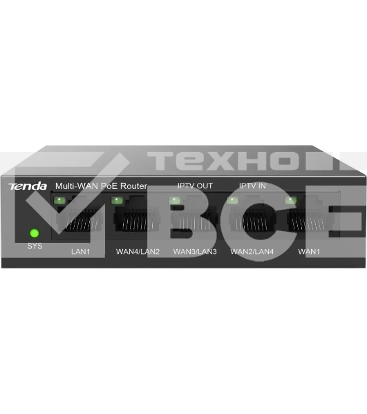 Коммутатор Tenda 5PORT GIGABIT POE G0-5G-POE
