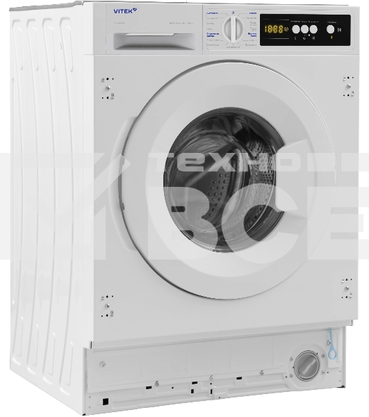 Встраиваемая стиральная машина Vitek VT-WMA701 класс:A+++ загрузка до 7кг отжим:1200об/мин белый