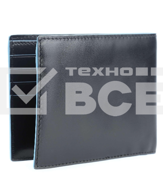 Кошелек мужской Piquadro Blue Square PU257B2R/N черный натур.кожа