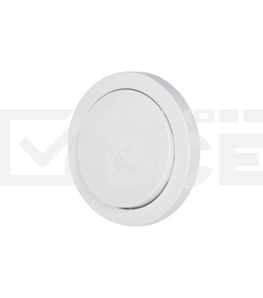 Выключатель проходной 1-кл. СП OSEN 10А IP20 механизм бел. LEZARD 743-0288-105