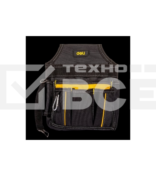 Поясная сумка монтажника Deli DLP08