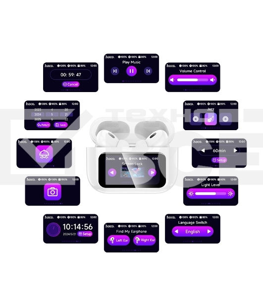 Наушники TWS Hoco EW72 Lite белый, вкладыши, Bluetooth, до 4 ч.