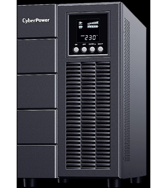 Источник бесперебойного питания CyberPower OLS3000E/3000 ВА/2700 Вт/USB/RJ11/45/SNMP/6xIEC 320 C13 / C19 / клеммы