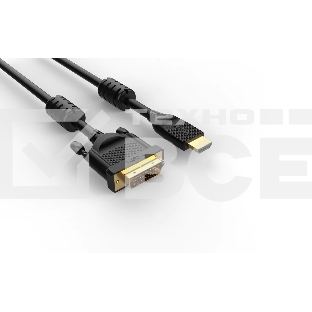 Кабель HDMI AM/DVI(24+1)M, 1.8м, CU, 1080P@60Hz, 2F, VCOM <CG484GD-1.8M>
