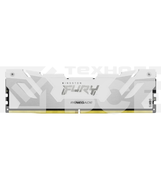 Оперативная память Kingston Fury Beast, DDR5, 16GB (1x16GB), 7200MHz, CL38, с радиатором, белый