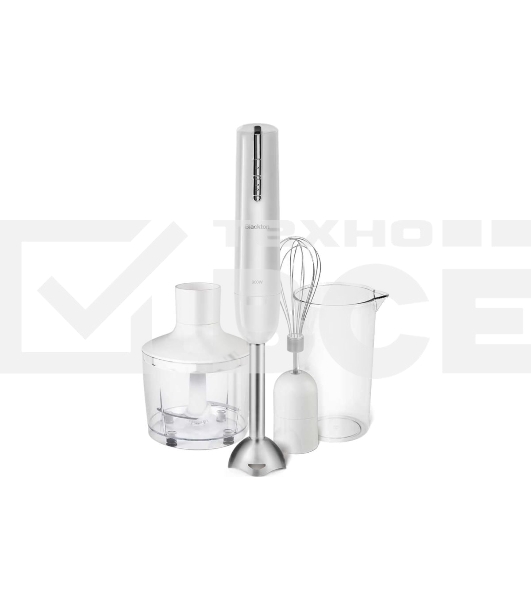 Блендер Blackton Bt HB401P белый. Мощность 900 Вт, 3 в 1: блендер, миксер, измельчитель