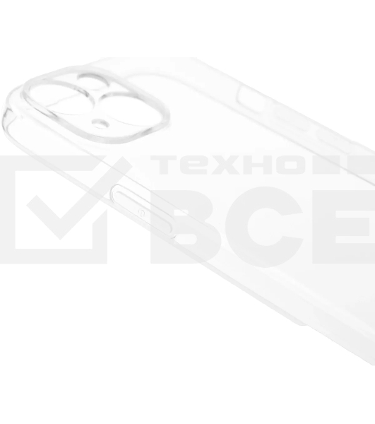 Чехол (клип-кейс) BoraSCO для Apple iPhone 15 прозрачный (72413)