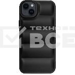 Чехол (клип-кейс) DF iJacket-02, для Apple iPhone 14 Plus, черный df ijacket-02 (black), фото 1