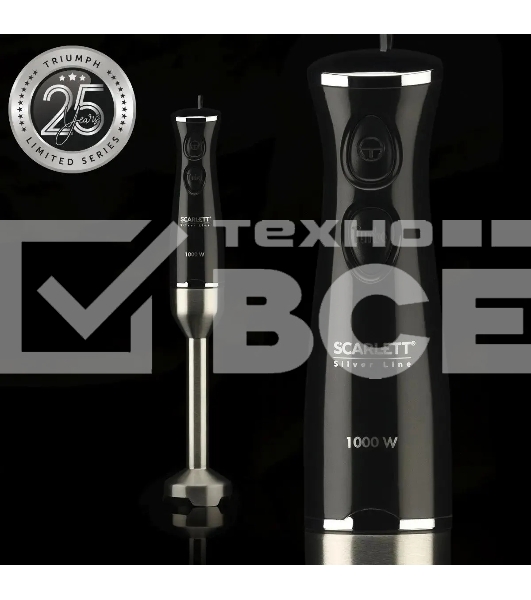 Кухонный блендер Scarlett SC-HB42F73 (Silver Line)