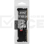 Оперативная память Kingston Fury Beast, DDR4, 32GB (1x32 GB), 2666 MHz, CL16, с радиатором, RGB, чёрный, фото6