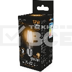 Лампа светодиодная Gauss Filament 102902112 12Вт цок.:E27 груша 185B св.свеч.бел.теп. грушевидная (упак.:10шт), фото10