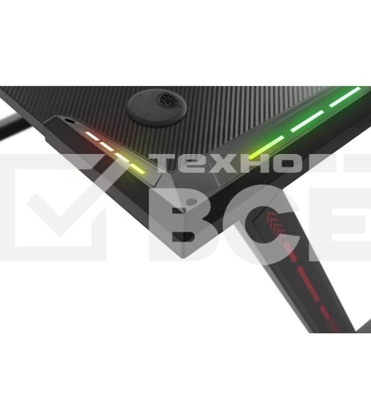 Стол игровой Defender Jupiter RGB,подвес кружки+гарн., черн._5