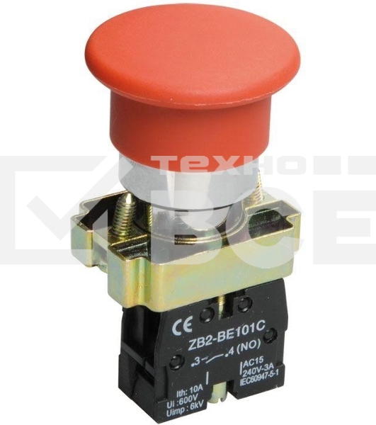 Кнопка управления LAY5-BC41 IEK BBG70-BC-K04 